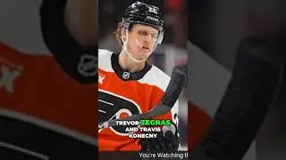 Dvorak's Balanced Style is Helping His Linemates Succeed! #sportsnet #philadelphiaflyers #nhl