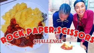 ROCK, PAPER, SCISSORS CHALLENGE (FOOD EDITION) WITH MY GIRLIES 🤪| HILLARIOUS 😄