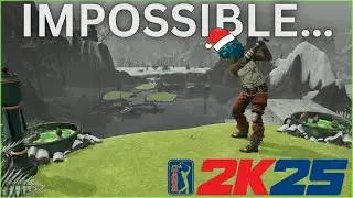 Not Sure If Santa or Satan Designed This Christmas Course… (PGA TOUR 2K25)