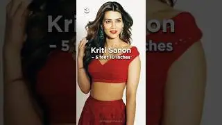 Top 10 Tallest Bollywood Actress💃 #bollywood #glowup