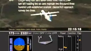 Colgan Air 3407 Buffalo Crash Simulation