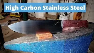 Making An 8in Chef Knife From AEB-L Stainless Steel