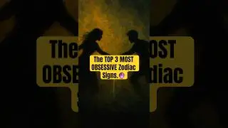 The 3 MOST OBSESSIVE Zodiac Signs.🔮#zodiac #obsession#astrology #zodiactiktok #zodiacfact