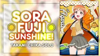 SORA, FUJI, SUNSHINE! - Takami Chika Solo ver. [KAN/ROM/ENG Full Lyrics]