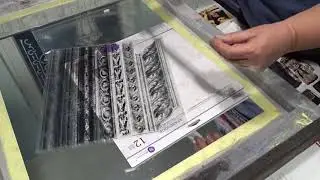 Lustro stylizowane   jeden ze sposobów jak nakładać stemple