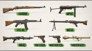 Every German Weapon of WWII Explained