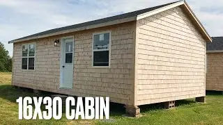 Brand New 16x30 Cabin Walkthrough!