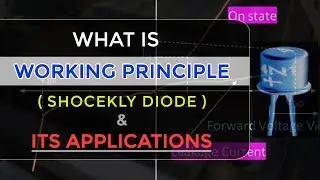What is Working Principle of Shockley Diode & its Applications | Thyristors | Electronic Circuits