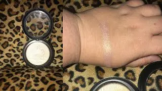 MAC COSMETICS EXTRA DIMENSION SKINFINISH HIGHLIGHTER REVIEW/DEMO!