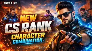✅NEW SEASON💀 CS RANK CHARACTER COMBINATION 🤩 I FREE 🔥 FIRE
