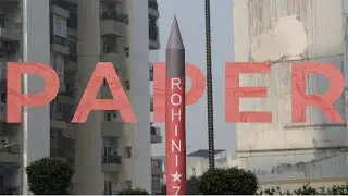 6 Hours in 8 Minutes | India&rsquo;s First Rocket | 1:1 Papercraft