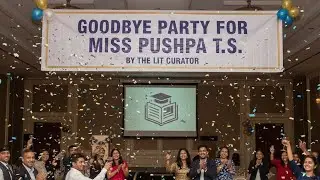 Goodbye Party For  Miss Pushpa T.S by Nissim Ezkeiel in easy language