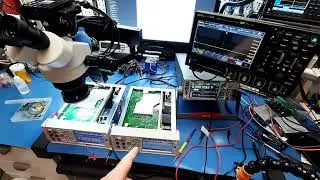 Keysight 34470A Repair (setup for comparison testing two MCUs) Part 4