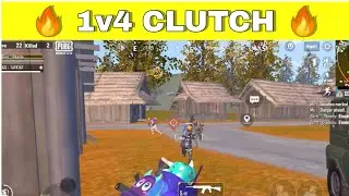 🔥 1v4 CLUTCH - PUBG MOBILE LITE SHORT VIDEO #shorts