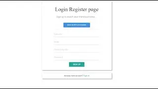 php mysql base login registration project #1