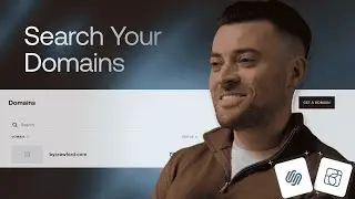 How to Search For Your Domain on Squarespace | Squarespace Domains Explained