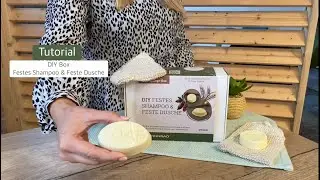Spinnrad Tutorial: DIY Box Festes Shampoo & Feste Dusche