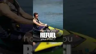 How do you refuel? #jetski #speedboat #fuelefficiency