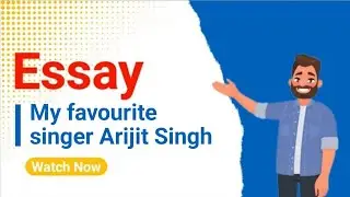 My favourite singer | Arijit Singh | English Essay |  Solution Buddy