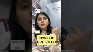 Invest in PPF vs FD #Shorts  