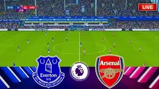 🔴EVERTON VS ARSENAL | Premier League 2025 Full Match | PES 21 PC Gameplay [4K60] #premierleague
