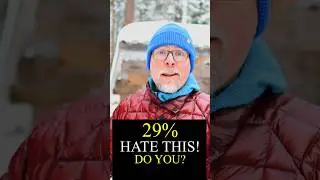Most hikers HATE THIS 😜 #hiking #outdoors #weather