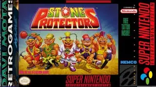 Stone Protectors (SNES) zerado&mdash; O BEAT &rsquo;EM UP MAIS DIFERENT&Atilde;O E ROCK AND ROLL DO SUPER NINTENDO! 🪨