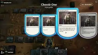 MTG Arena   Blink deck #7   Skyclave Apparition disposes of scrap metal