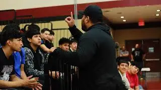CEO & Founder Coach Josh Perez pours into Donna North Athletes