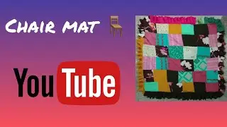 Chair mat🪑 door mat🚪floor mat #likecommentshare#longvideo#viralvideo#chairmat#doormat#floormat 
