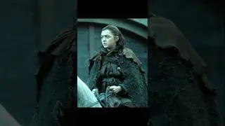 Arya Surprisingly hear that Jon Snow is a King  |GOT| #youtubeshorts #viralvideo #arya
