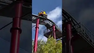 Dragons Fury Off Ride POV CWOA #rollercoaster #dragonsfury #chessington #themepark #chessingtonwoa