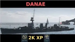 Danae Gameplay | World of Warships Legends Console
