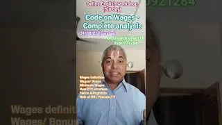 code on Wages webinar #hrcompliance #seshadri #oncallhr #labourcodes #legalcompliance #rajyasabha