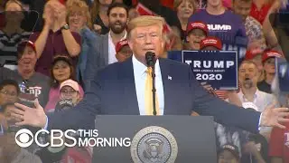 Trump vents his frustrations at campaign rally as new Ukraine details emerge