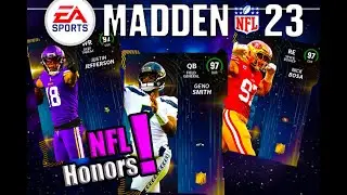 *BRAND NEW* NFL HONORS CARDS IN MADDEN 23 ULTIMATE TEAM!!!