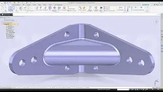 Solid Edge Tutorial #9 - Mounting Angle