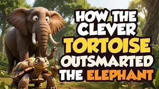 The Clever Tortoise vs The Elephant | African Folktale That Teaches a Powerful Lesson