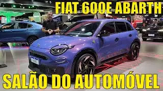 Novidades da Fiat no Sal&atilde;o do Autom&oacute;vel 2025 - Fiat 600E Abarth