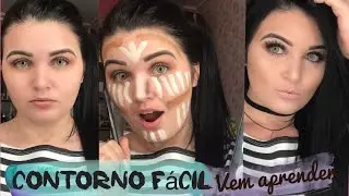 Aprendendo a como fazer contorno super f&aacute;cil vem ver | Kel&eacute;n Limas