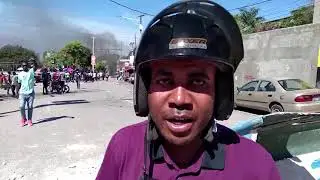 Haitians block roads over fuel shortage