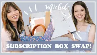 Swapping Personalized Subscription Boxes! Shopping for & curating a custom box for my friend Michel!