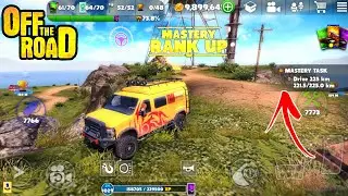 Off The Road OTR GOLIATH Vehicle 225 KM MASTERY RANK UP in ARCHIPELAGO Map | SuJan Gaming Official