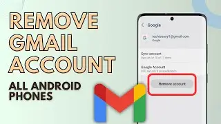 Как удалить учетную запись Gmail с телефона Android