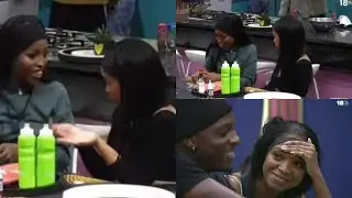 Dene encourages iLano to go for Mmeli at the pool party because Mmeli likes her 