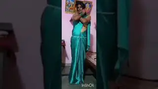 Husband wearing saree for sit ups punishment by wife ( best punishment for Husband)