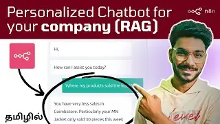 Custom Chatbot for your Company in under 10 minutes | RAG Tutorial - Tamil