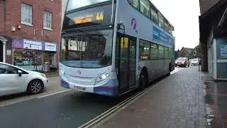 First Bus ADL Alexander Dennis Enviro400 SL14LMM 33866 St Johns A44, Worcester, England #buses