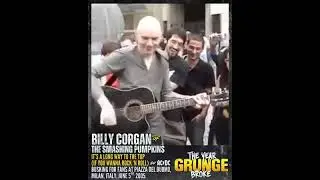 Billy Corgan Smashing pump, street jam🎸🎸🎻