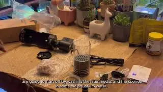 Unboxing the Hygger Silent Bio Balls Sponge Aquarium Filter